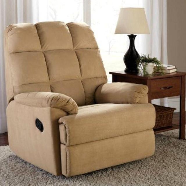 Microsuede Rocker Recliner