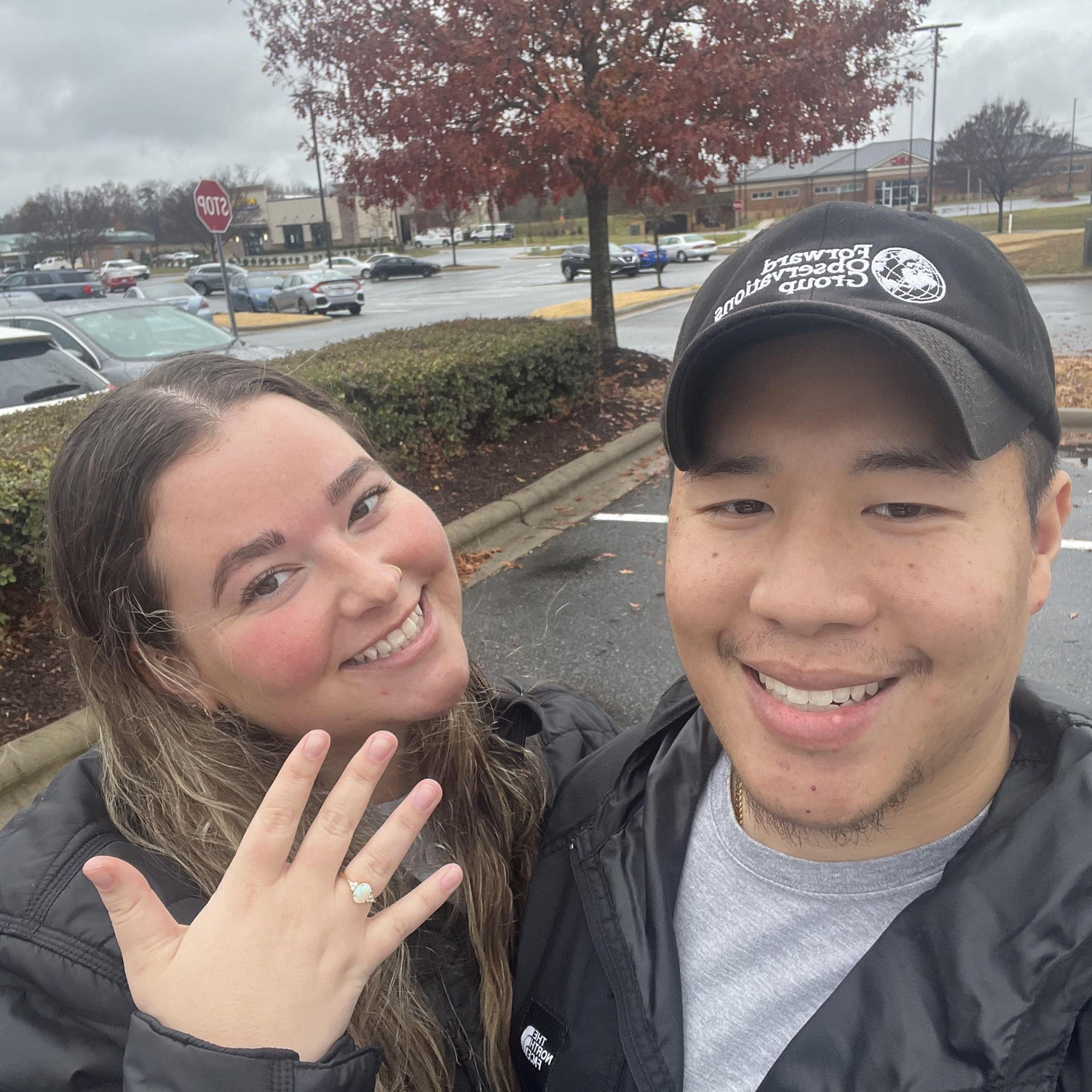 The special day, on our 6th year dating anniversary!
