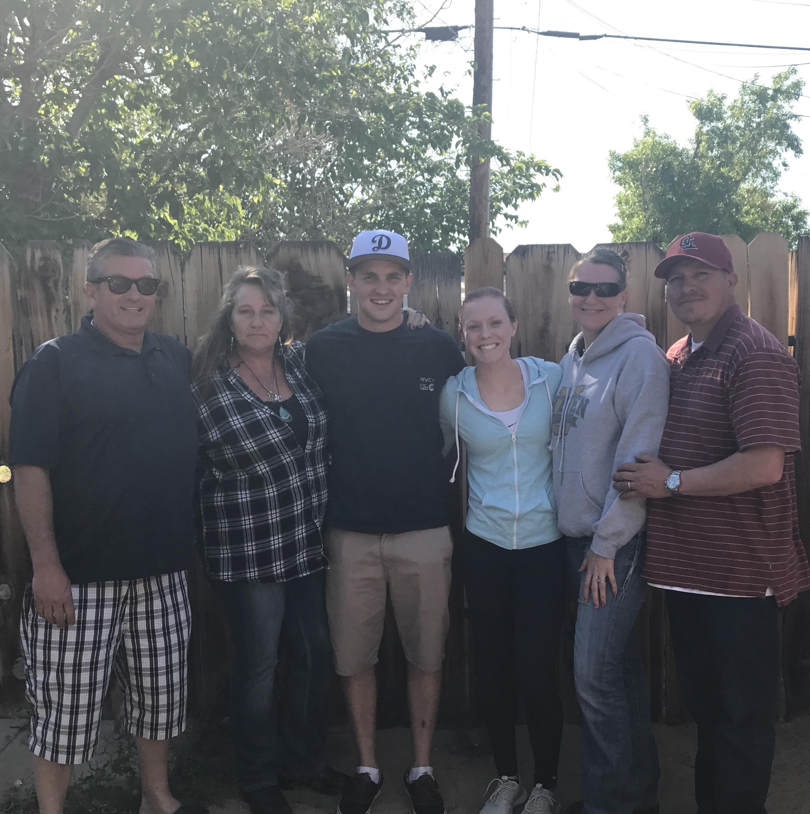 We are just one big happy family.