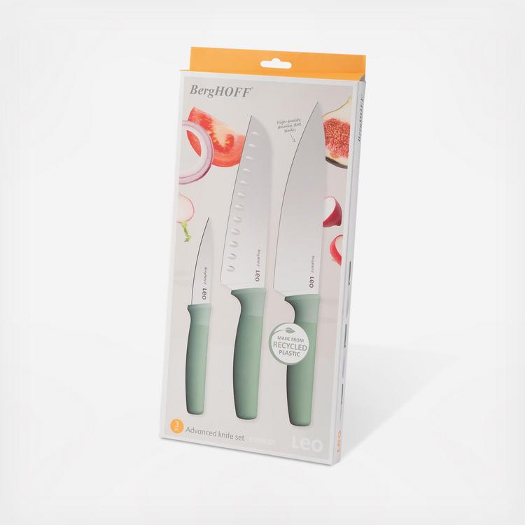 BergHOFF, Leo Forest 3-Piece Advanced Knife Set | Zola