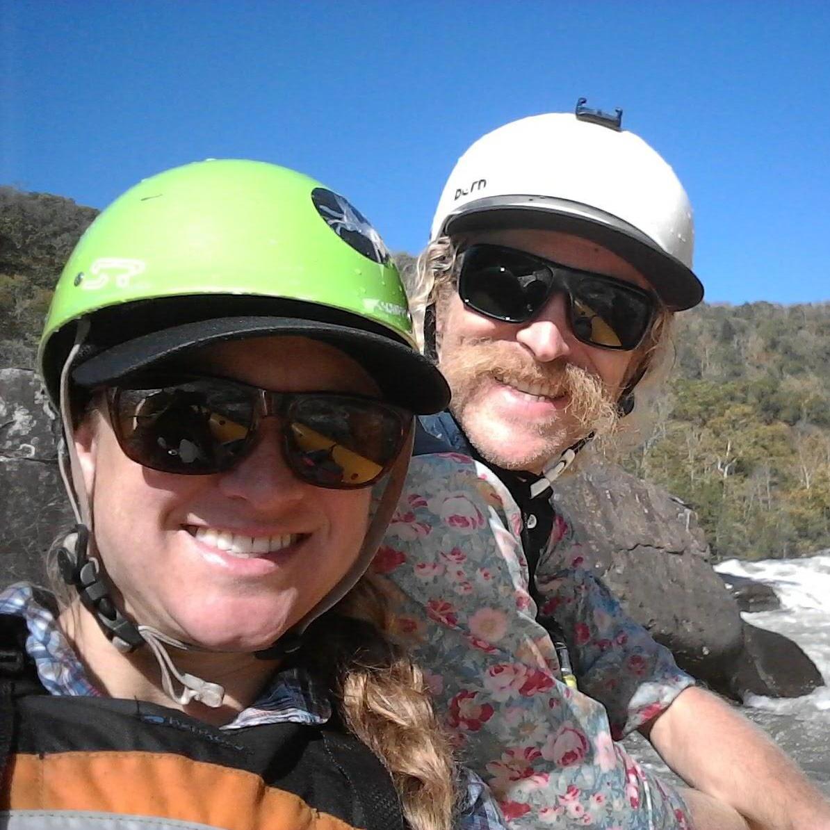 Good times on the Gauley River-- a very special place to Josh. He has enjoyed sharing this spot with Nadia over the past couple years.