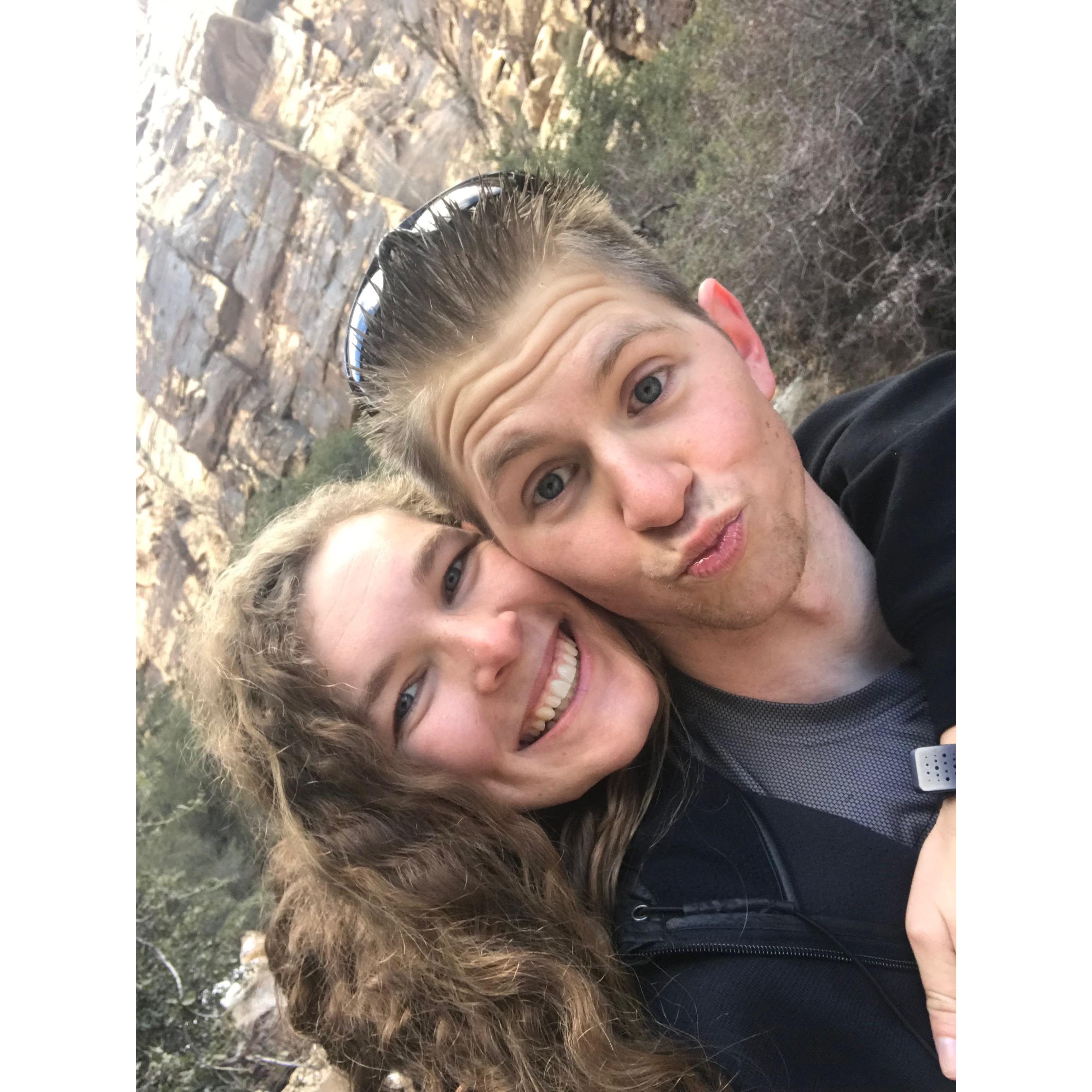 Ice Box Canyon hike!