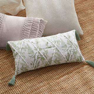 Botanical Fern Decorative Pillow