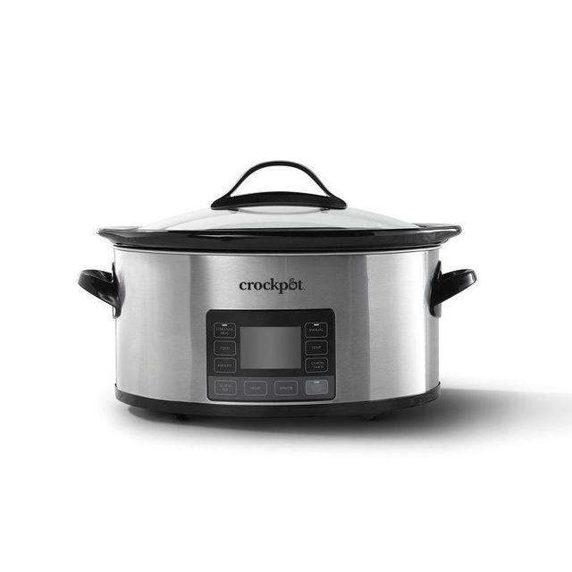 Crock Pot 6qt My Time Slow Cooker - Silver