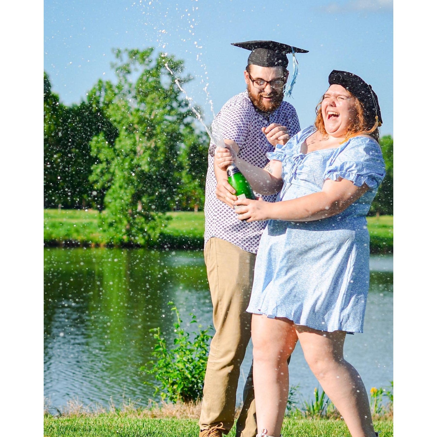 Celebrating our graduations