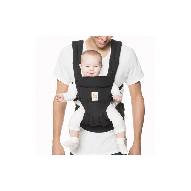 Ergobaby Omni 360 All Carry Positions Ergonomic Baby Carrier - Pure Black