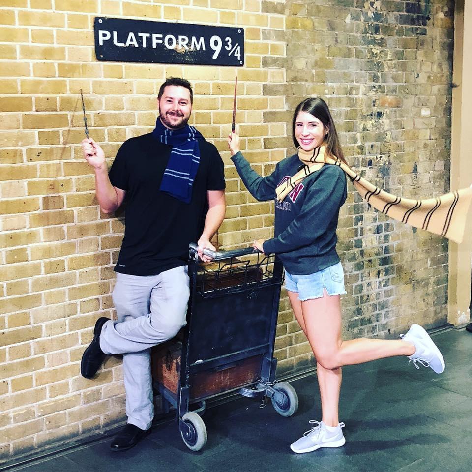 We both share a huge obsession for Harry Potter.