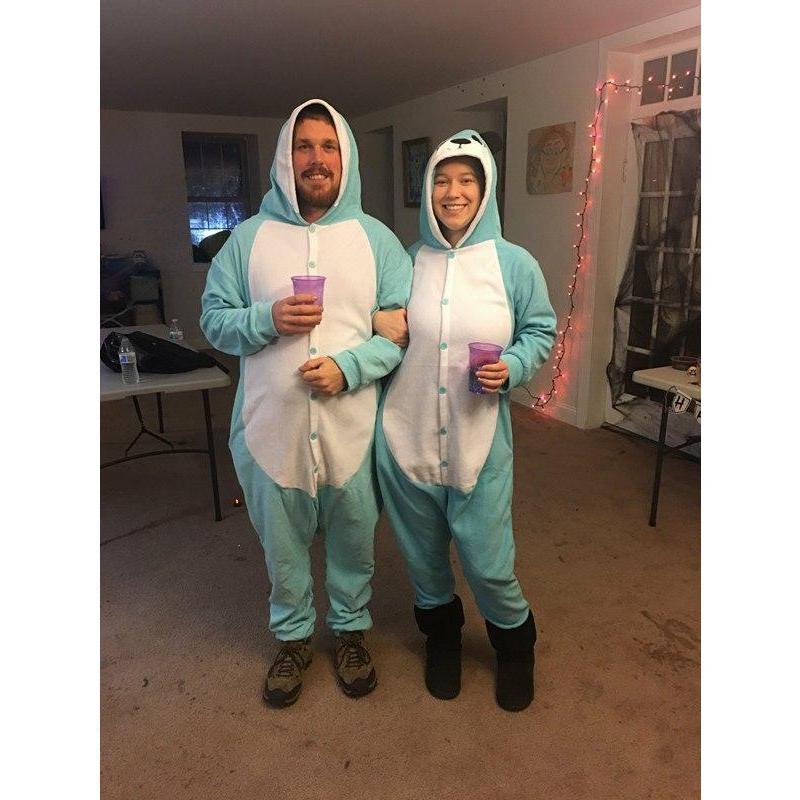 Blue otters Halloween 2017