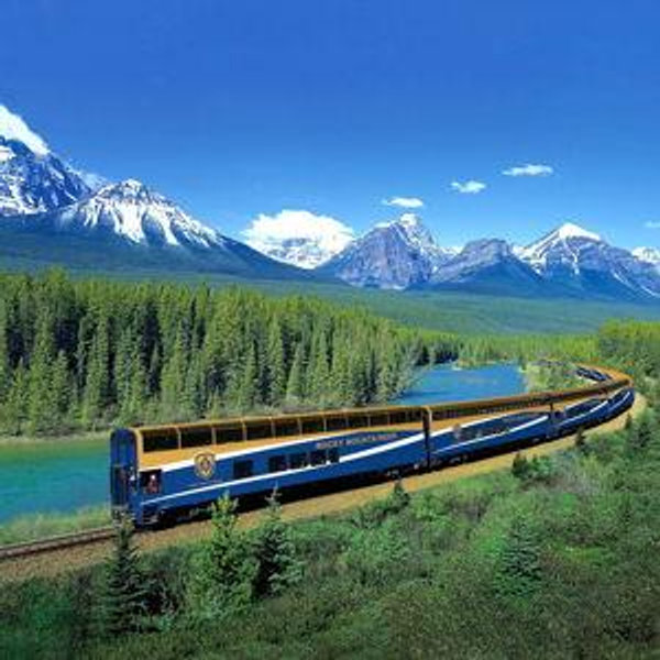 Honeymoon-Tickets for Two on the Rocky Mountaineer