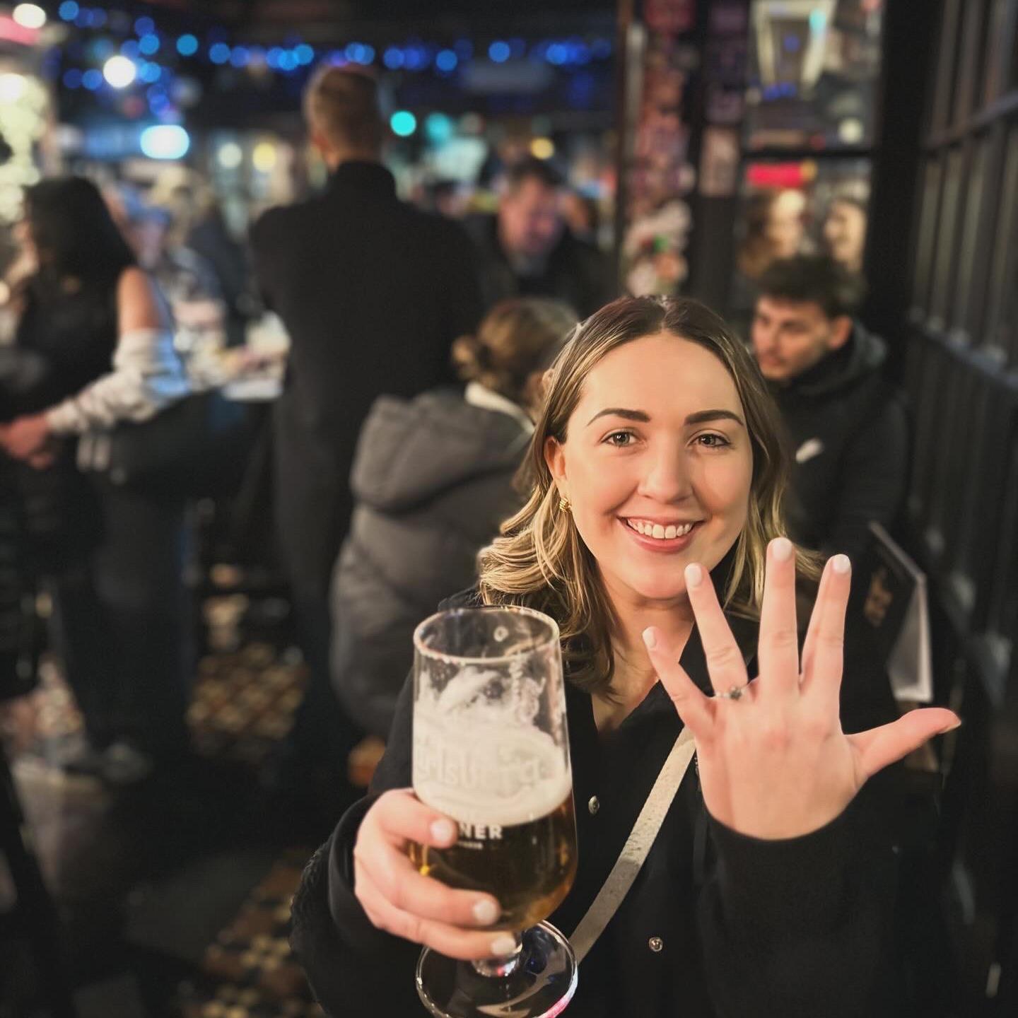 Showing off the bling @ Temple Bar Dublin!