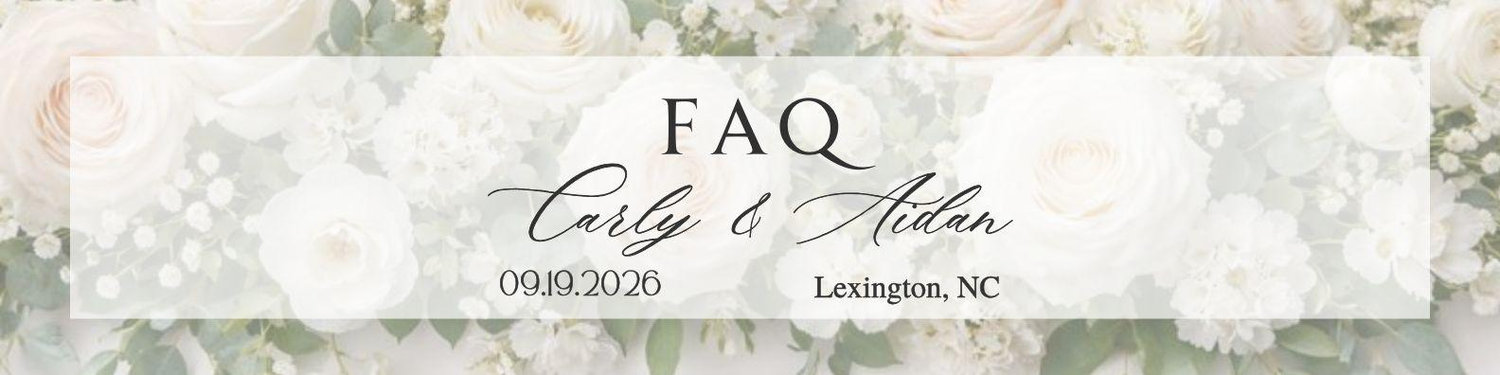 The Wedding Website of Carly Sokal and Aidan Brown