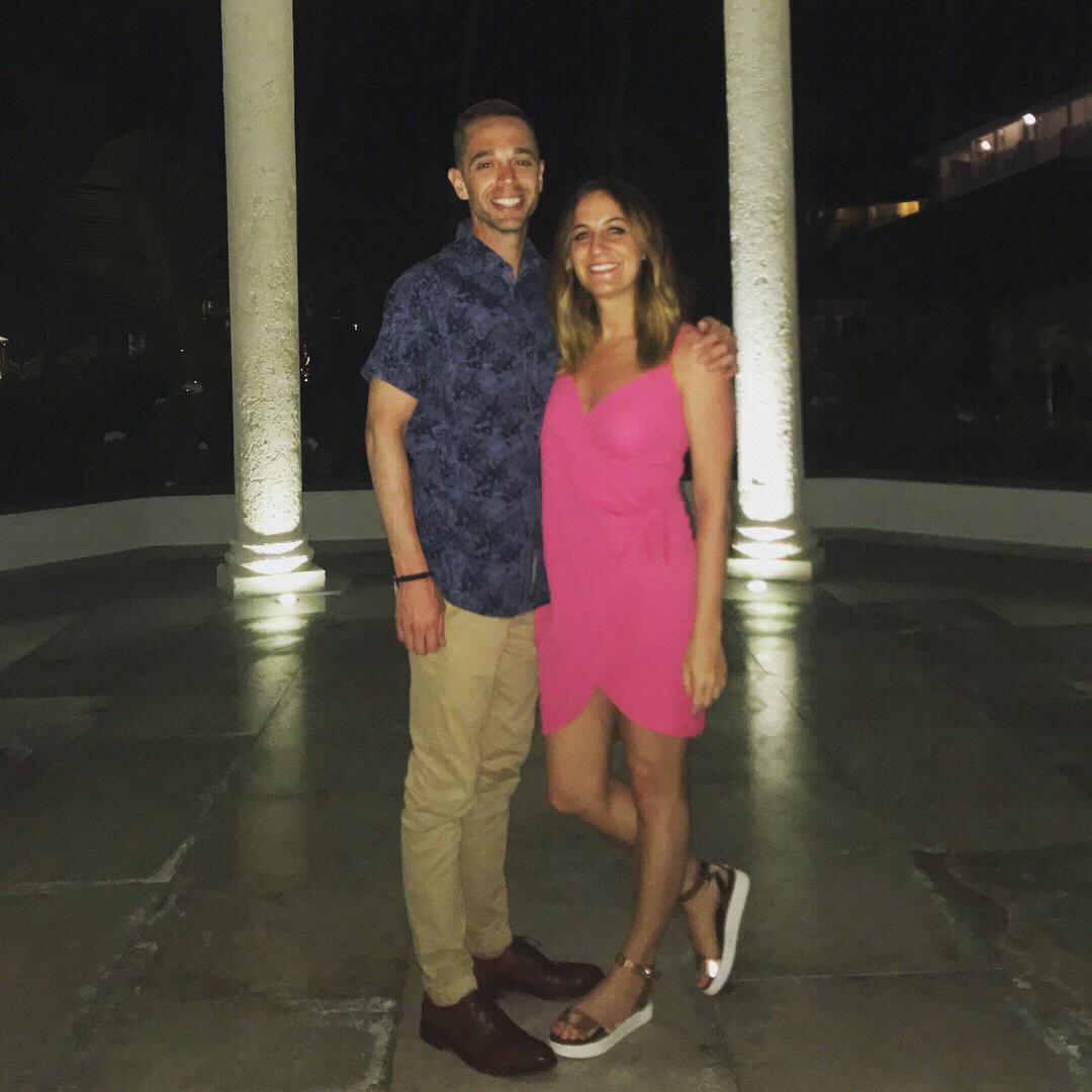 On our way to dinner in Punta Cana. May 2018.