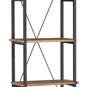 Home Elegance - Homelegance 3228-12 Bookcase Shelves, Brown/Black
