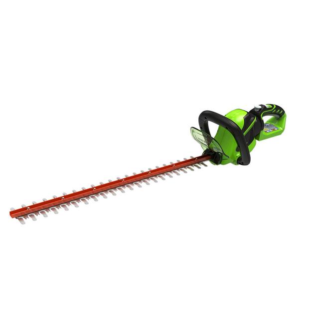 Greenworks 40V 24-Inch Cordless Hedge Trimmer with Rotating Handle, Battery Not Included 22332