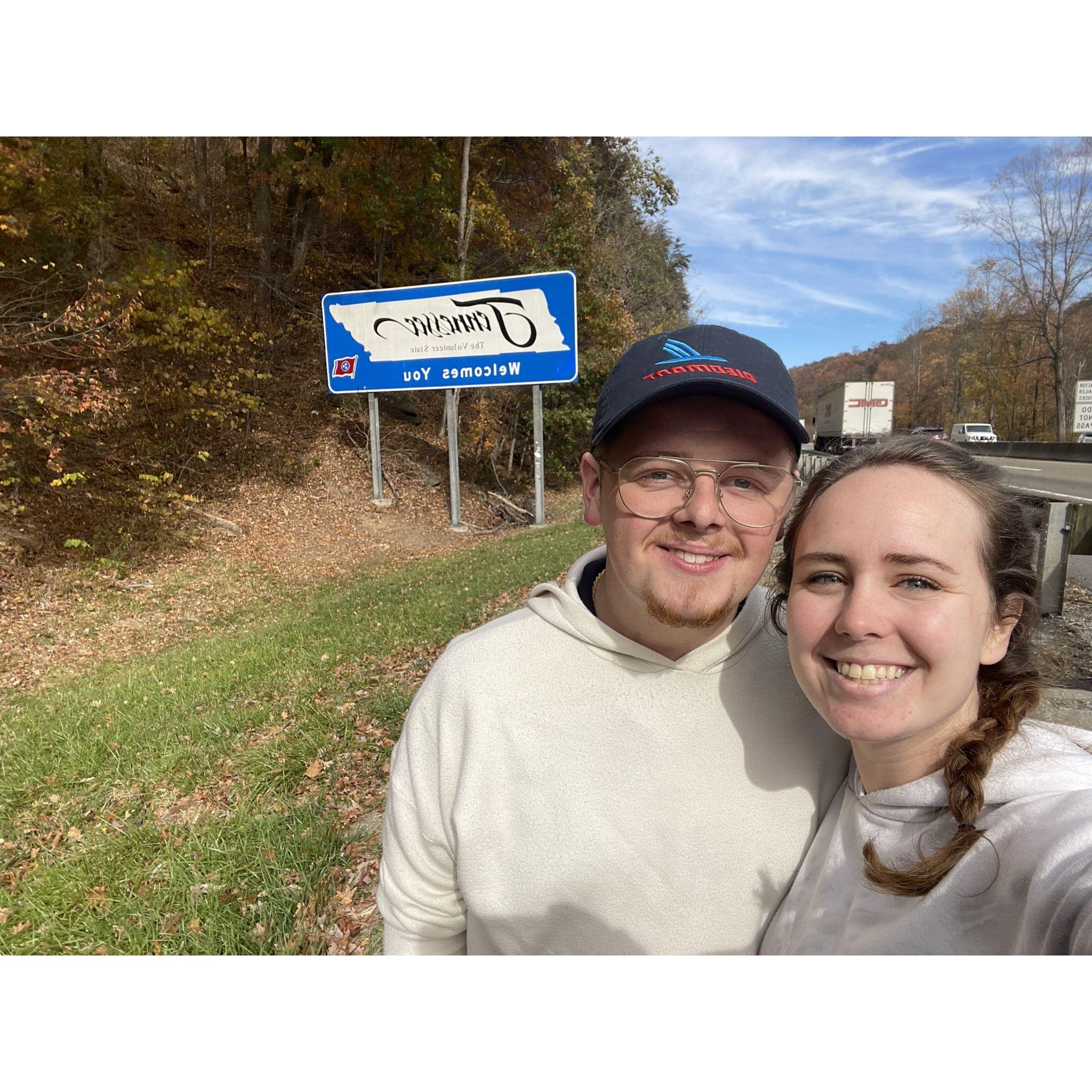 Tom's first time in Tennessee - October 2022
