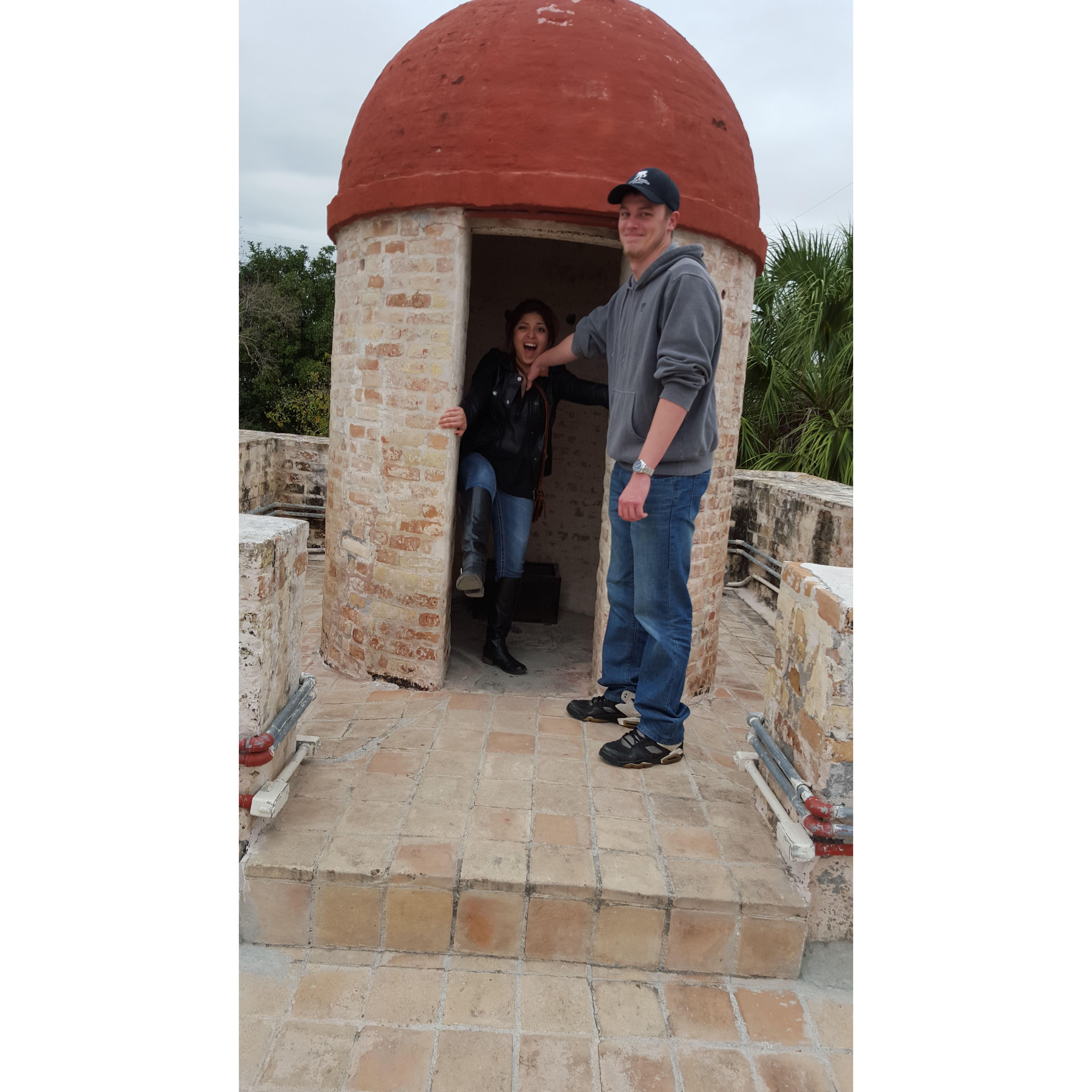 December 2015.
This was the first time Brandon went to Mexico with me.