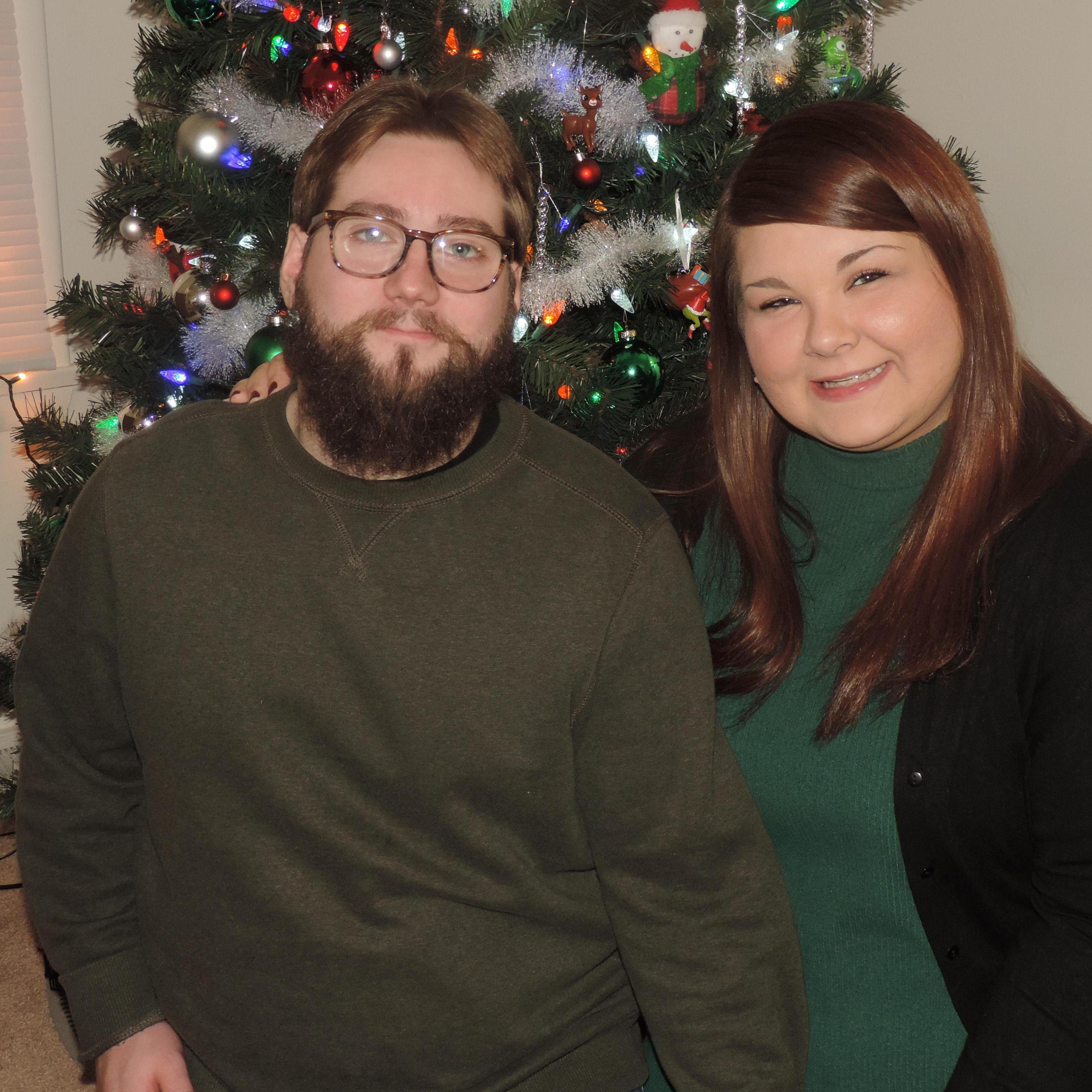 Our First Chirstmas in our First Apartment.