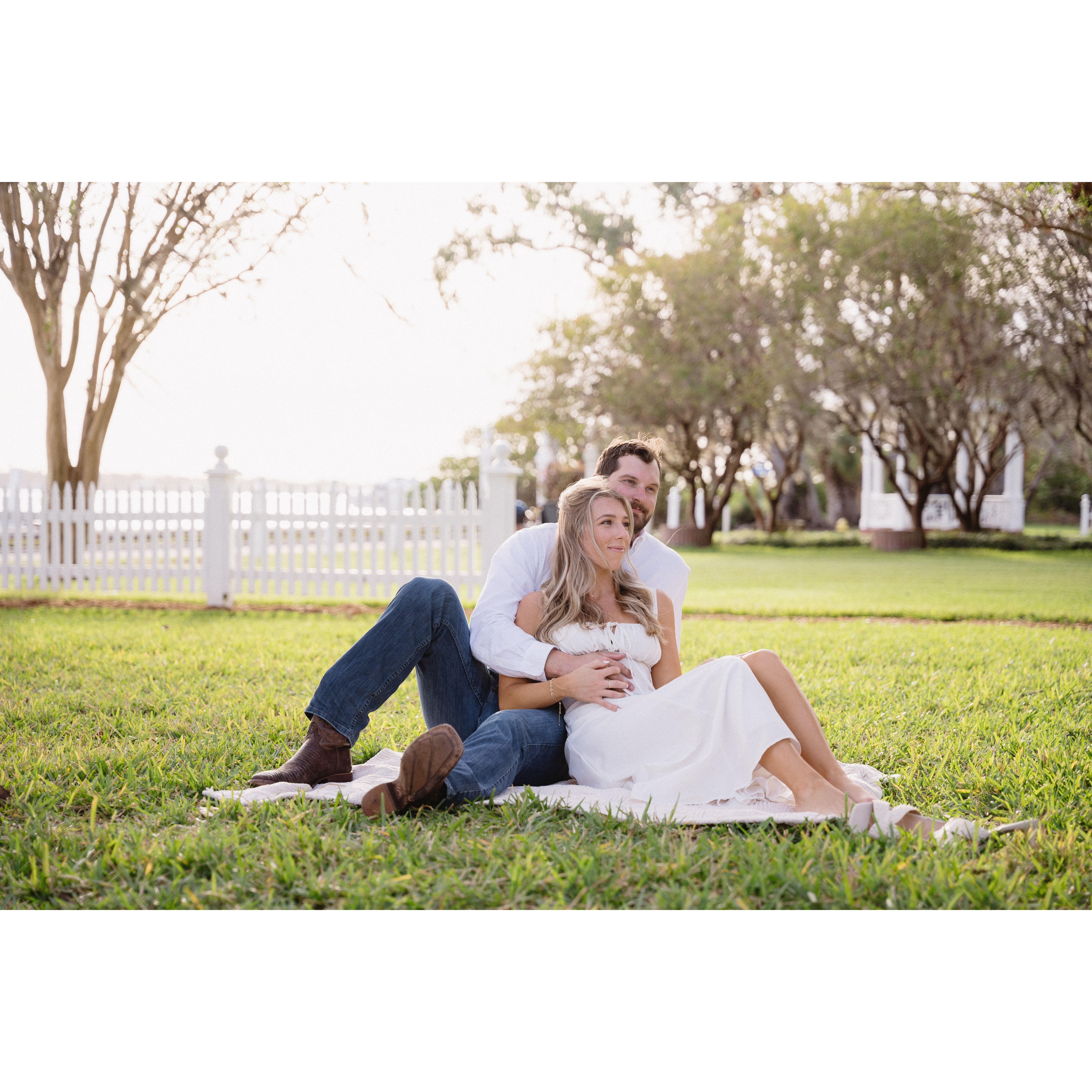 Engagement shoot at our venue - Palmetto Riverside Bed and Breakfast