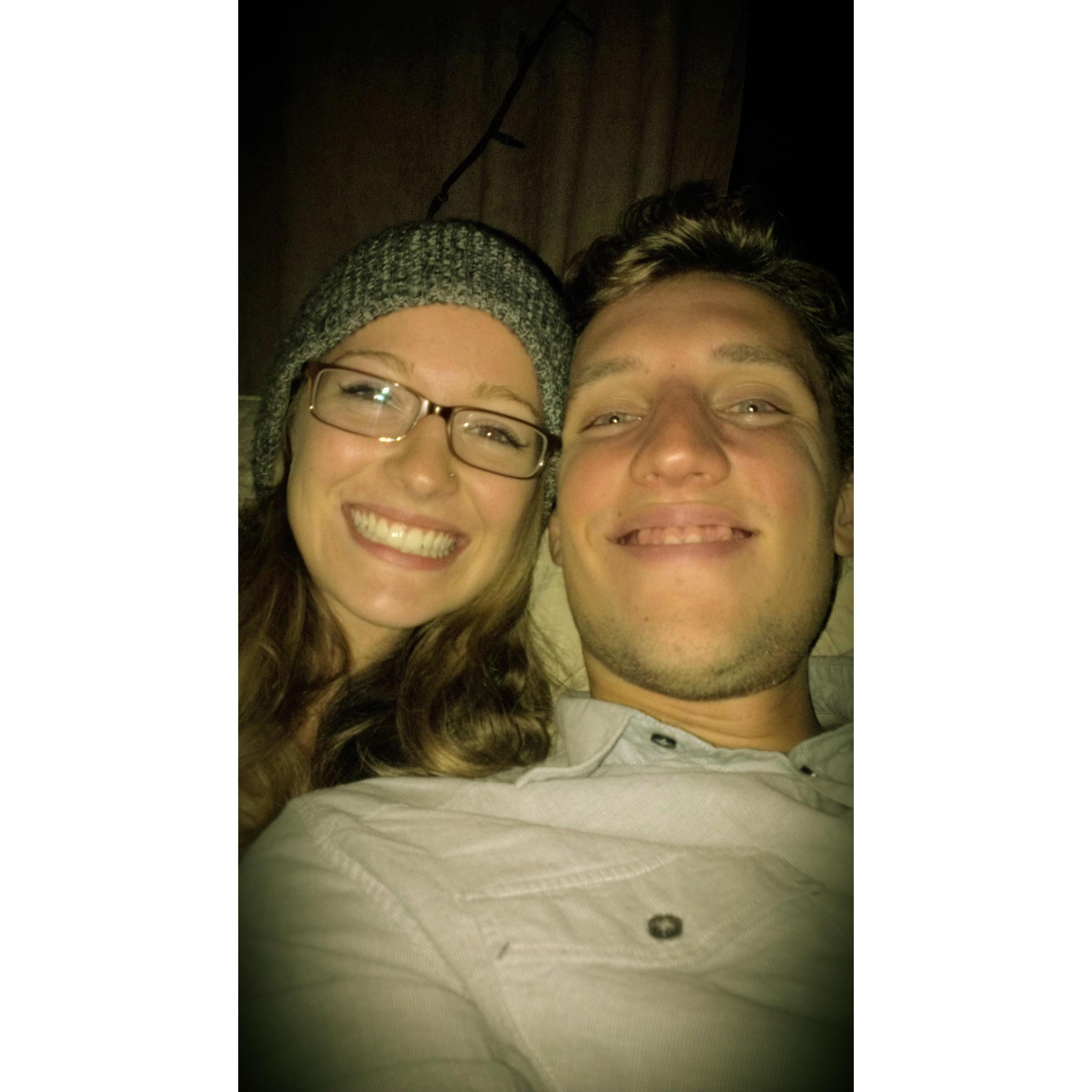 First selfie, 2012