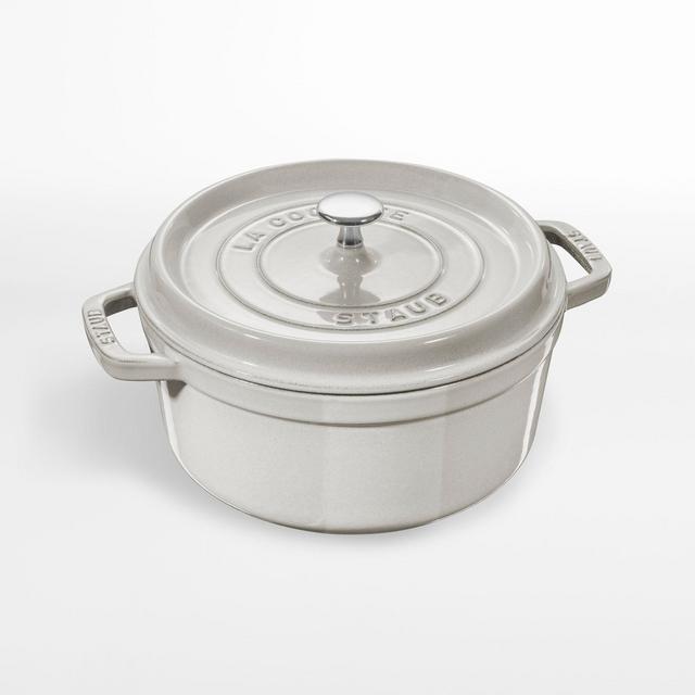 Staub ® 4-Qt. White Truffle Round Dutch Oven
