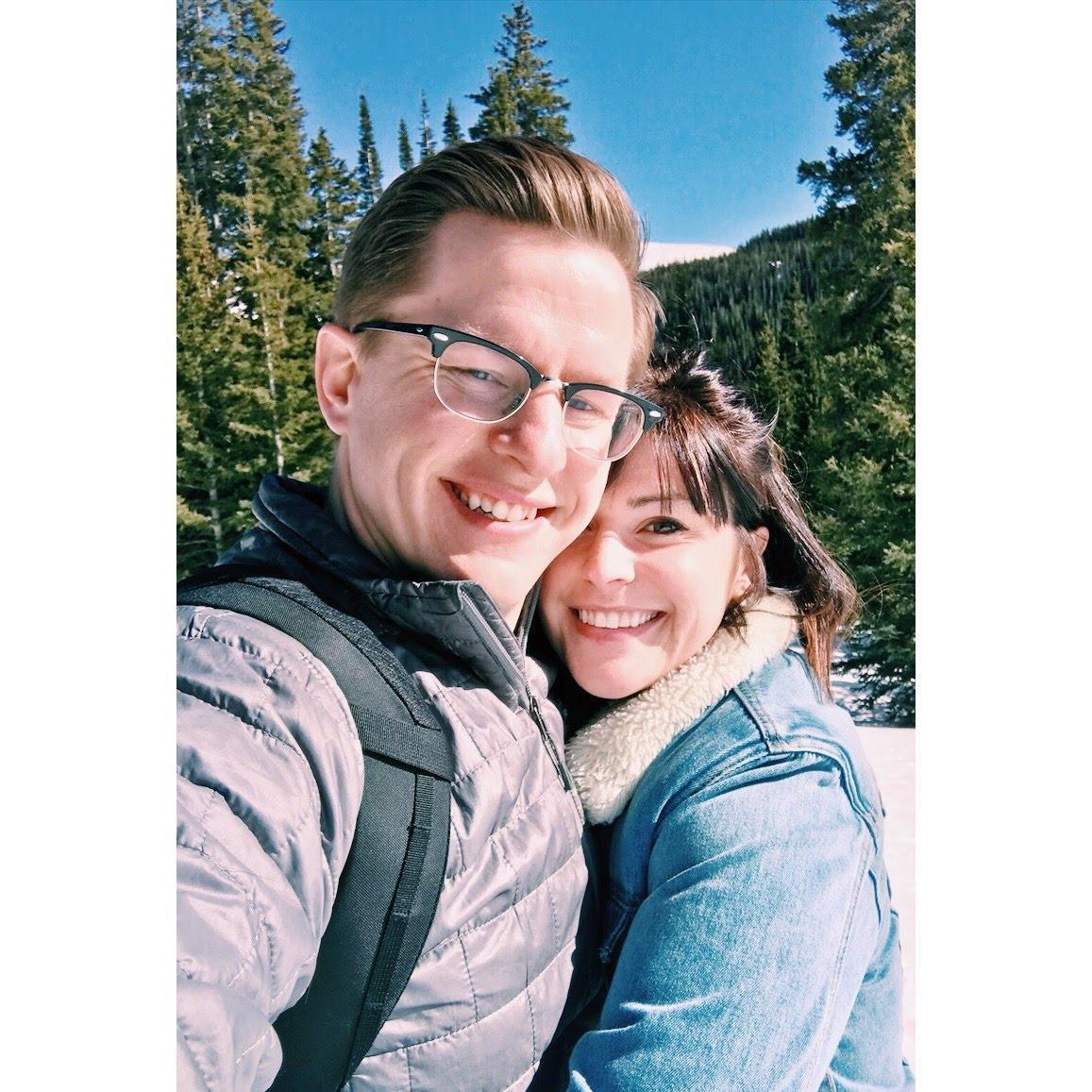 Hiking in Colorado.