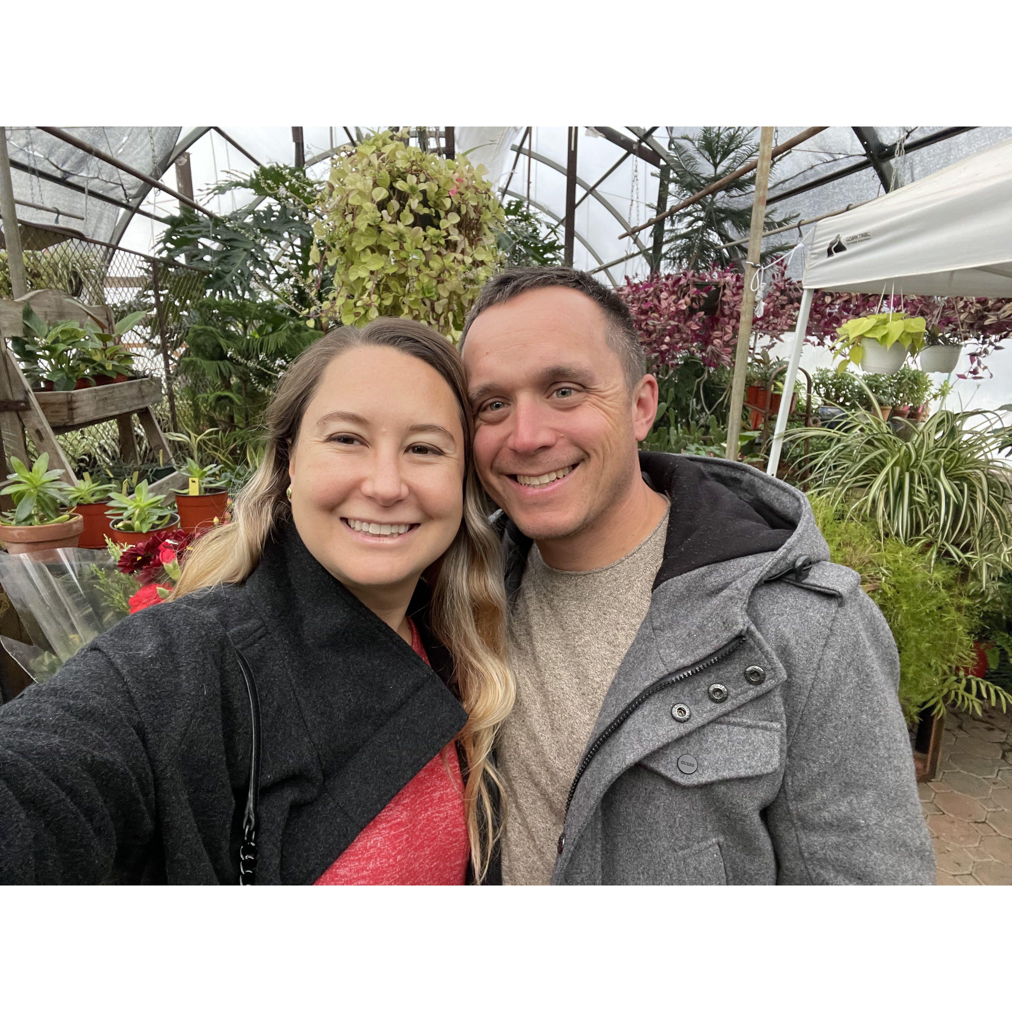 Nick & Sabrina's first time to New Jersey together - Columbus, New Jersey.
