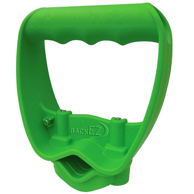 Back-Saving Tool Handle Attachment, EVR-Grip Upgrade, Labor-Saving Ergonomic Shovel Add-on Handle Green