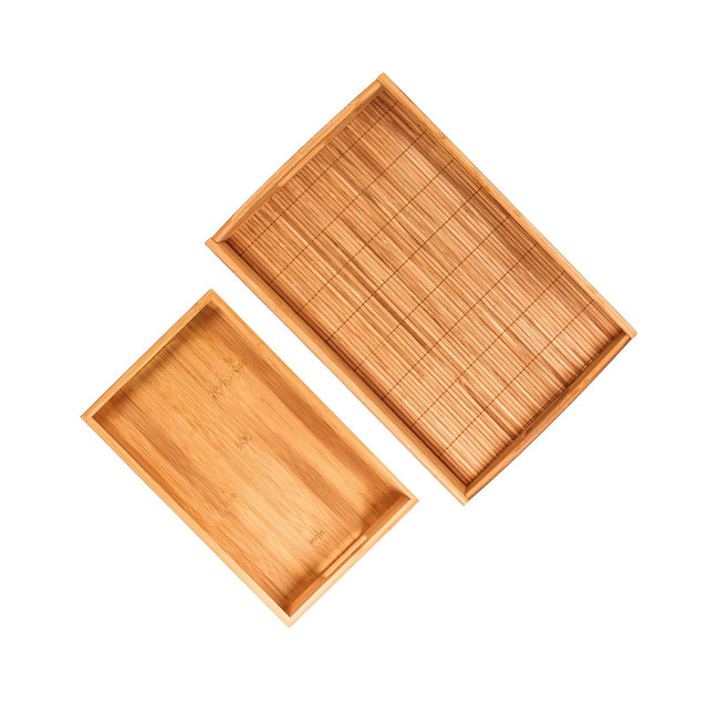 BergHOFF Bamboo 2-Pc. Serving Tray Set