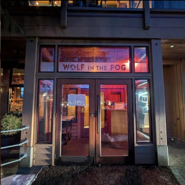 Dinner @ Wolf in the Fog, Tofino - Honeymoon!