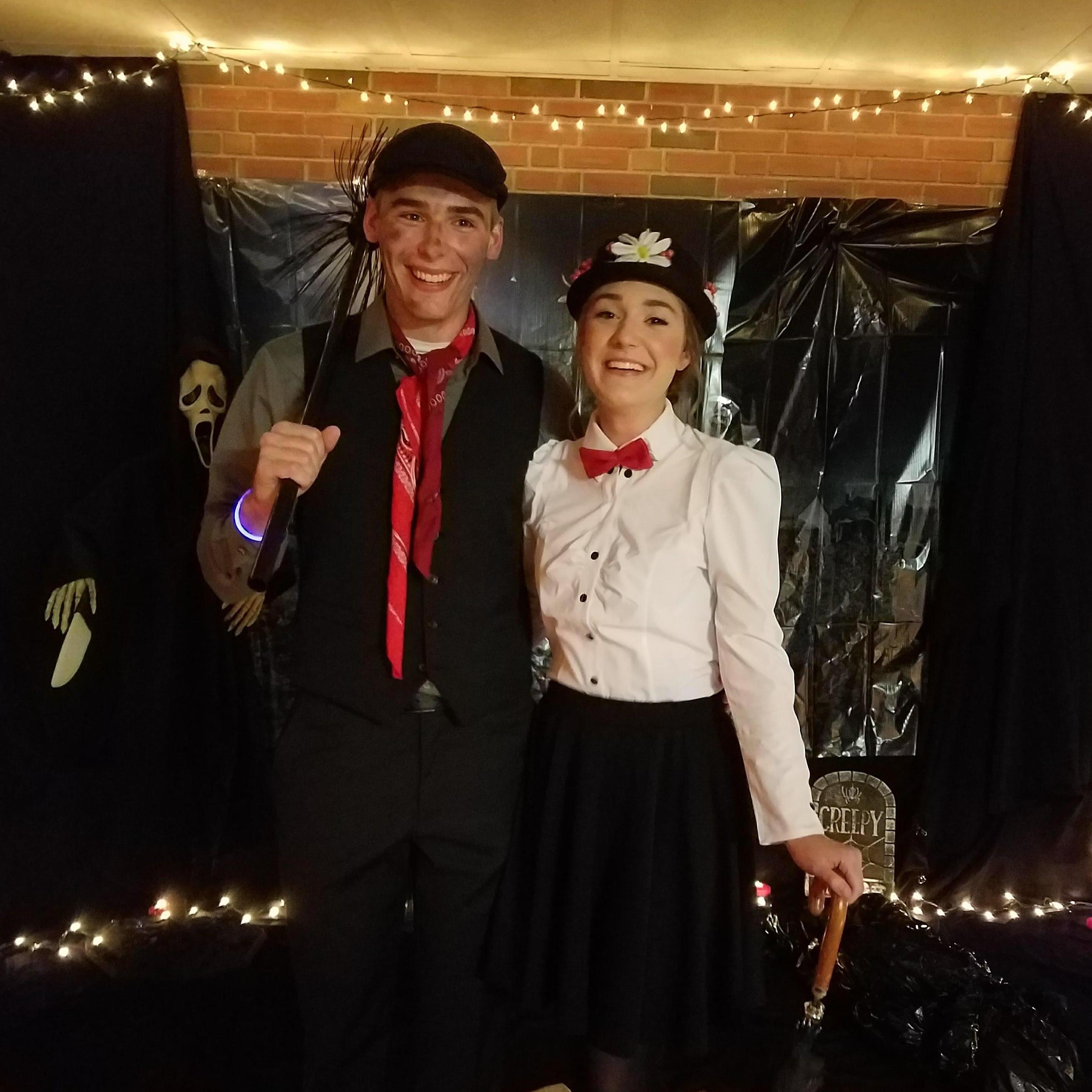 Our award winning costume at WHS Senior Masquerade