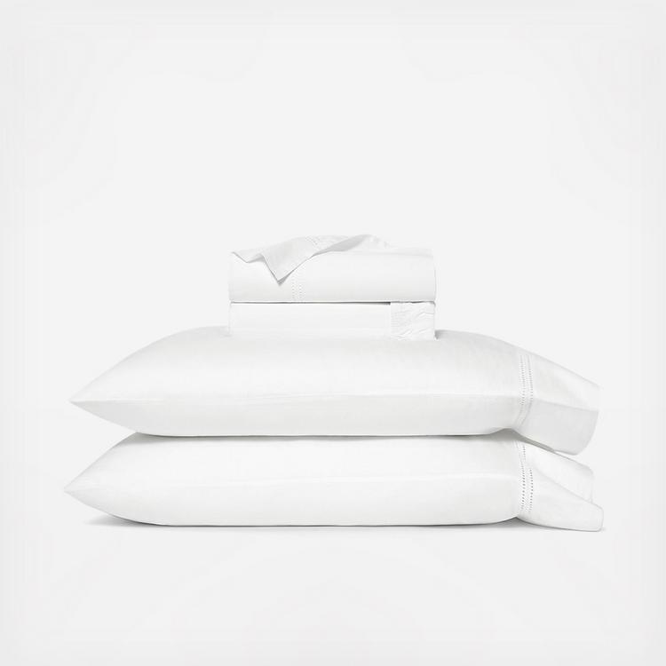 Boll & Branch, Eyelet 4-Piece Organic Sheet Set | Zola