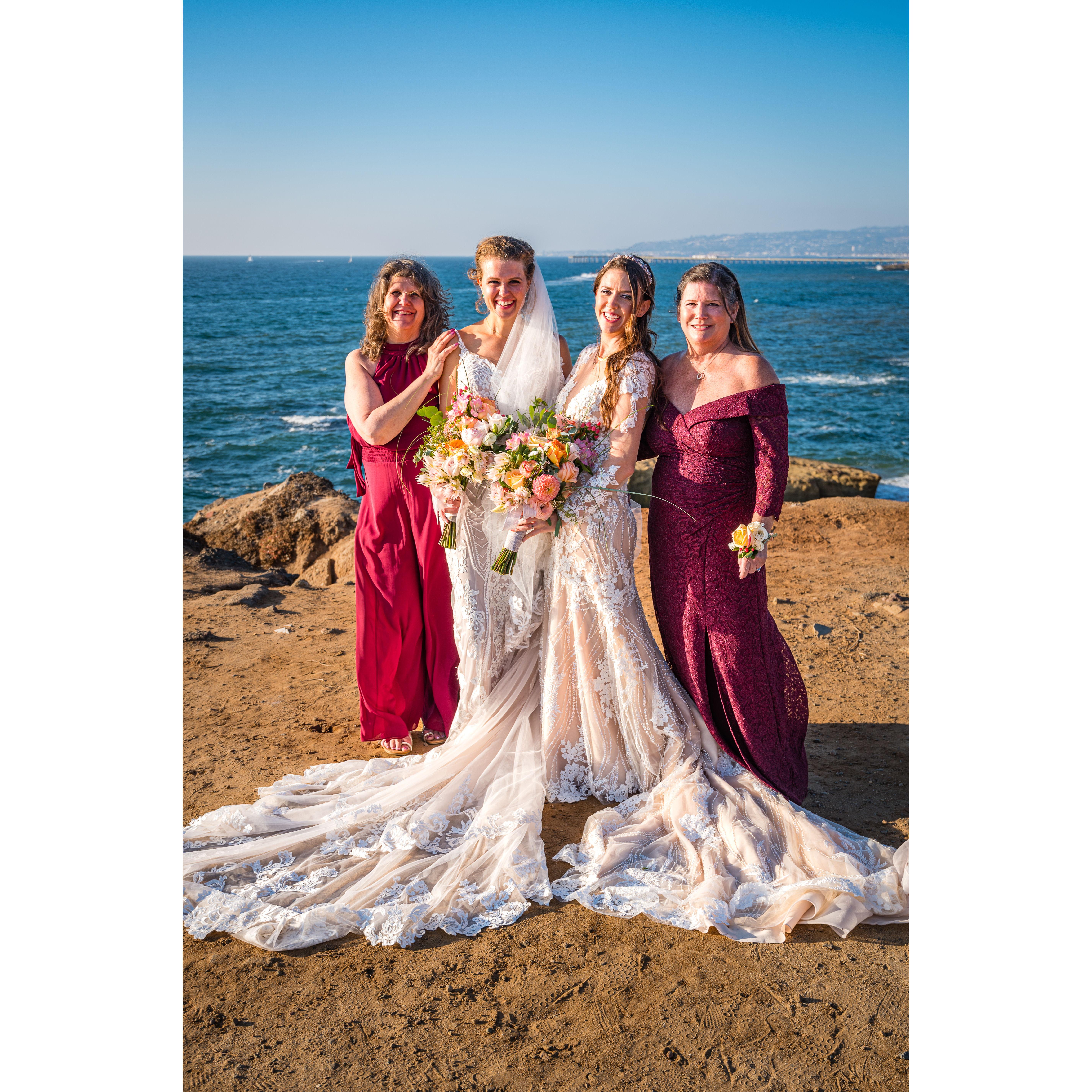 Mahm, Katie, Gracey, and Momma.