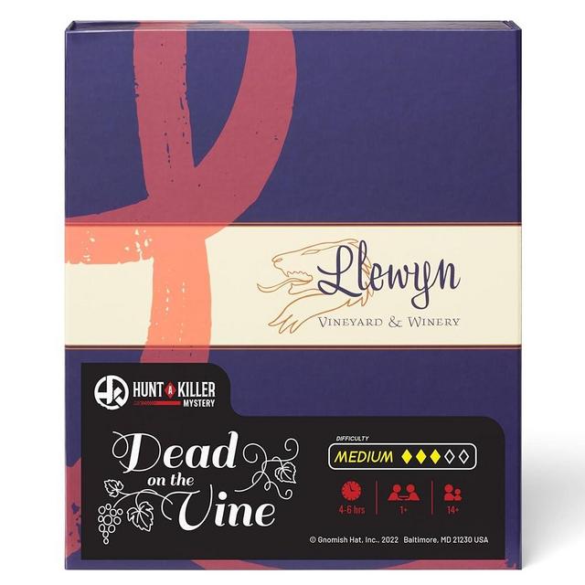 Hunt A Killer: Dead on The Vine, Solve a Murder at a Winery, Interactive Unsolved Mysteries Game, Mystery Box for Game Night, Murder Mystery Board Games, Designed for Players Age 14+
