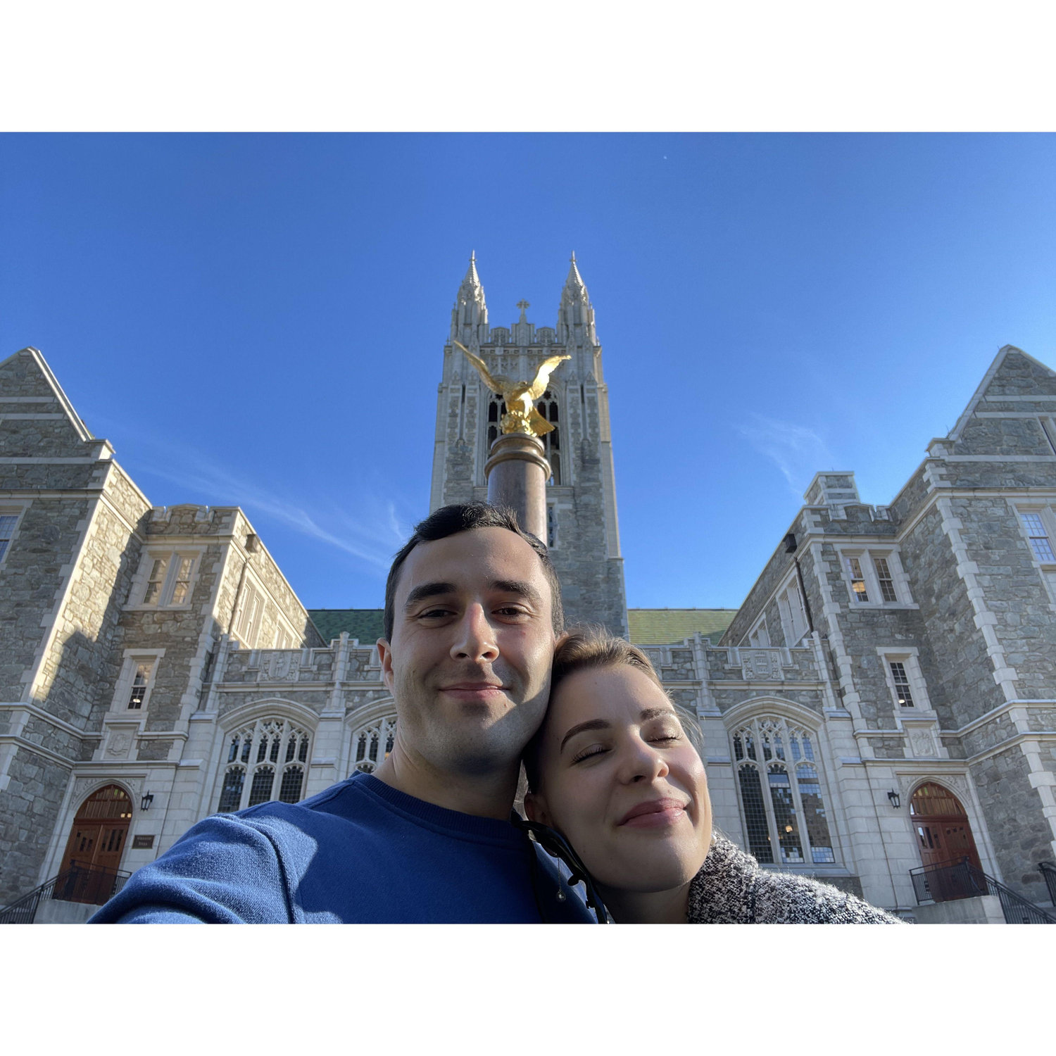 Boston College days