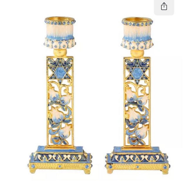 Shabbat Candle Holders