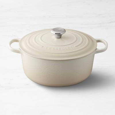 Le Creuset Signature Enameled Cast Iron Round Dutch Oven, 7 1/4-Qt., Meringue