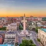 Washington Monument and Mount Vernon Place