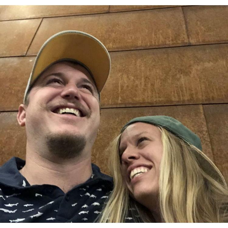 In Denver when we started officially dating!