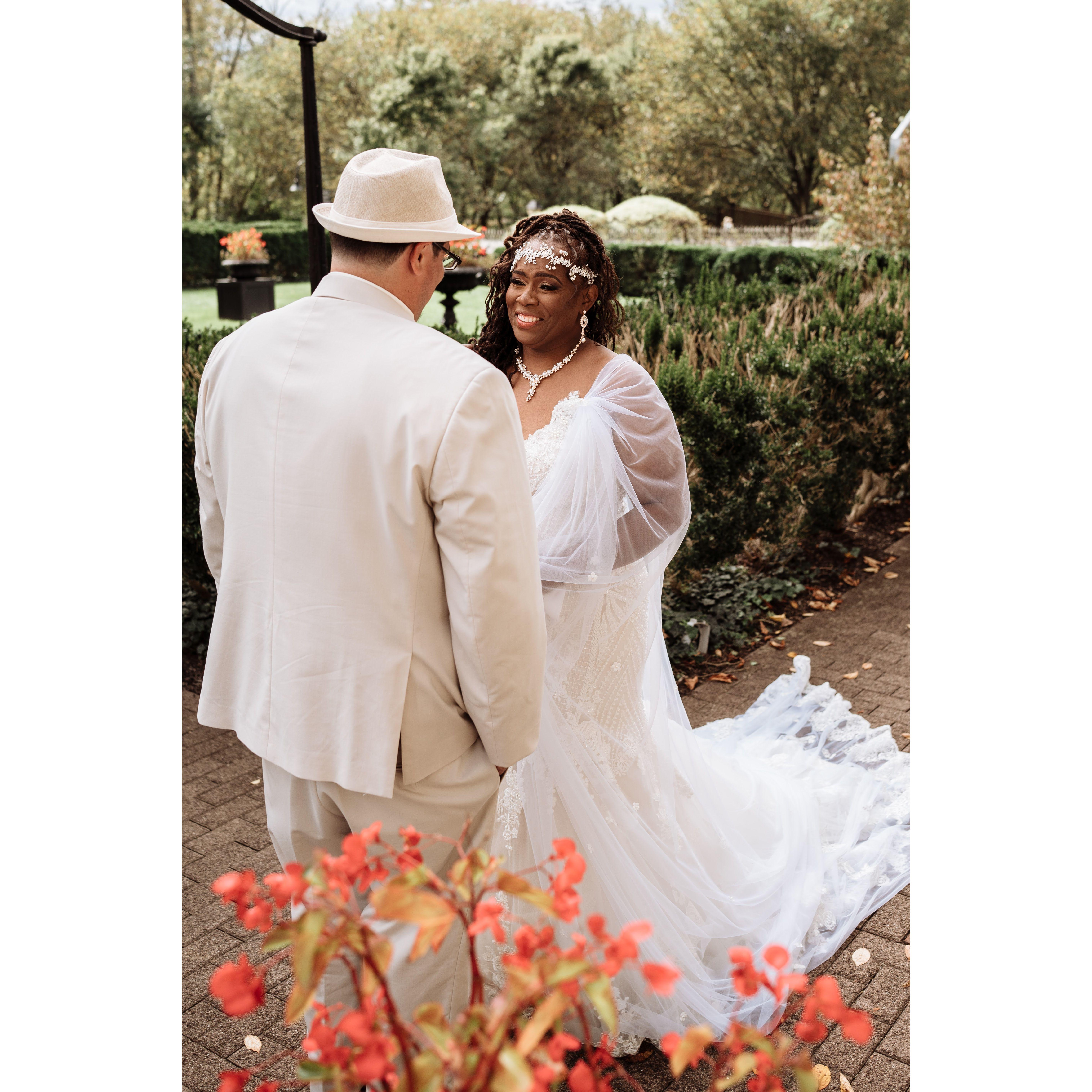 Bride & Groom's "First Look"