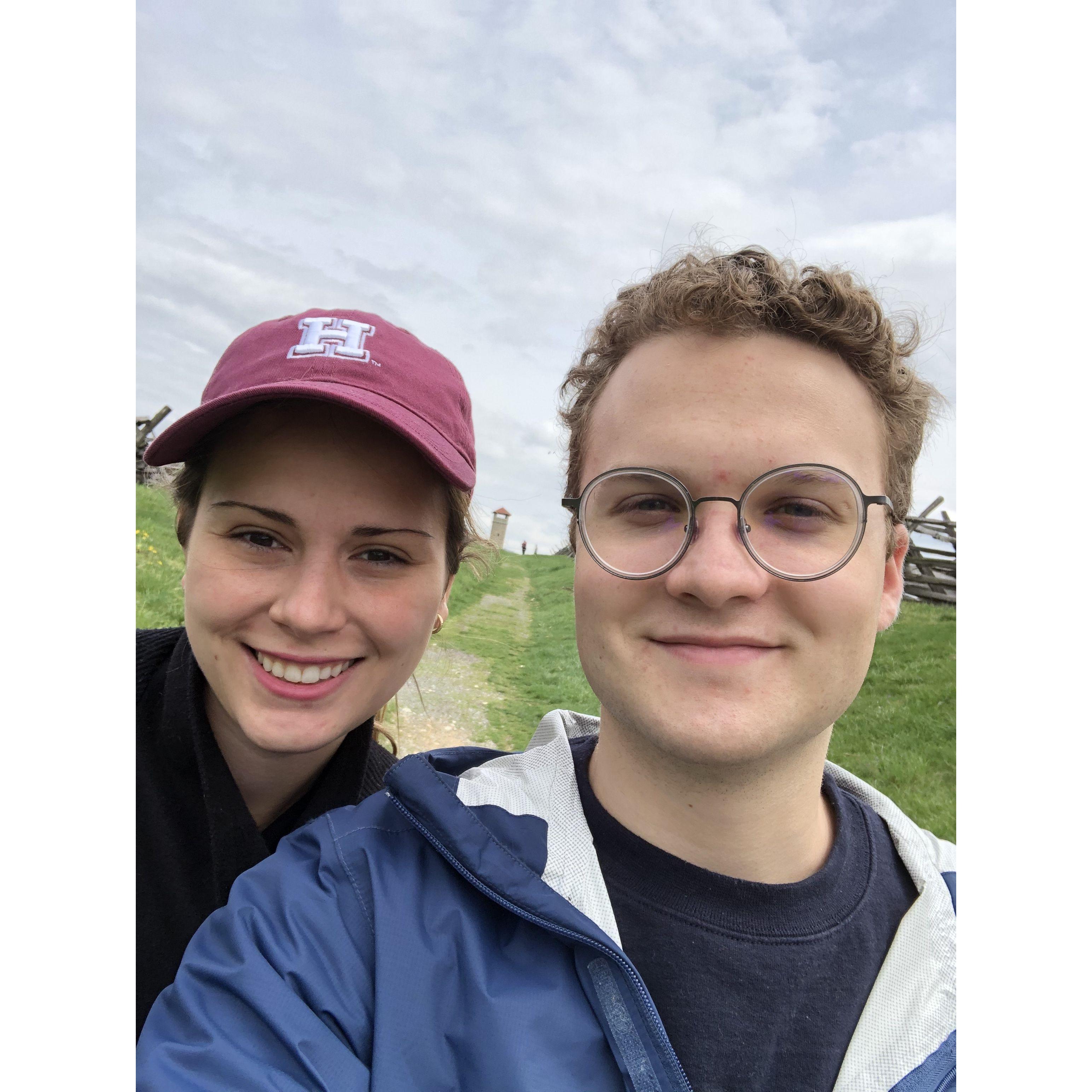 April 17, 2021: Trip to Antietam for Jesse's 22nd birthday