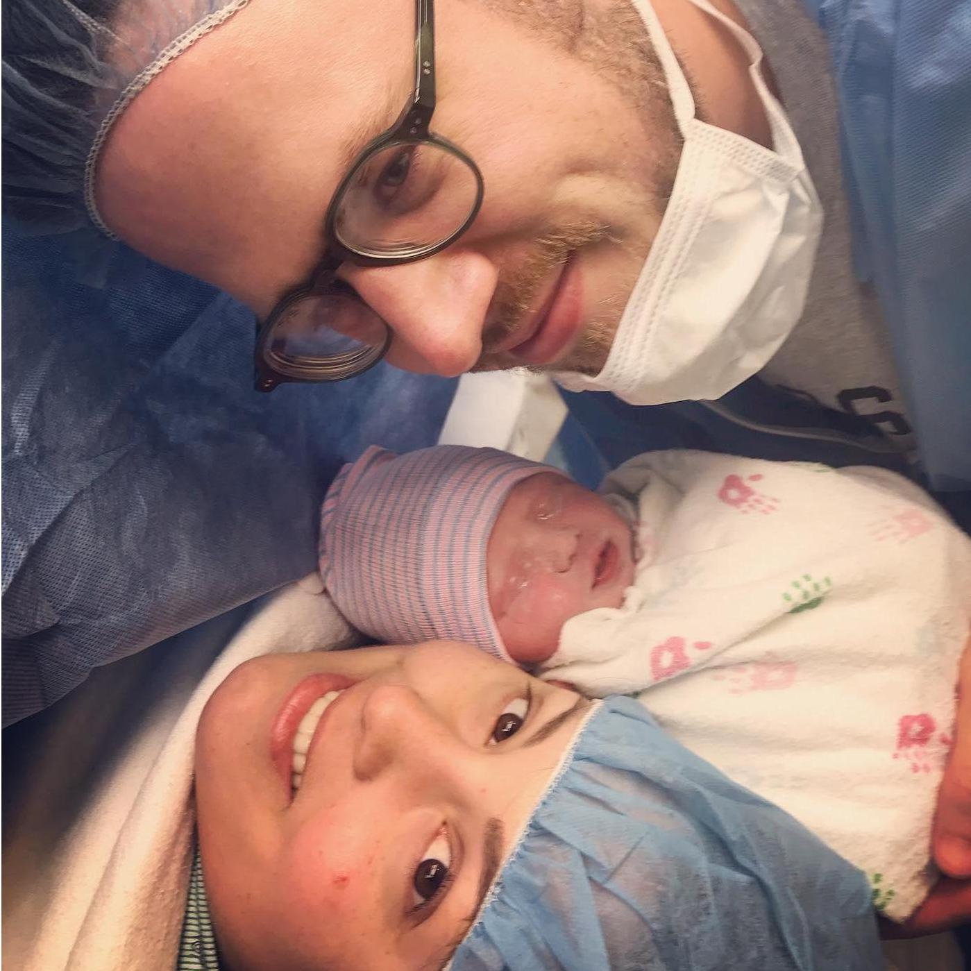 The day our beautiful Dovie Josephine was born