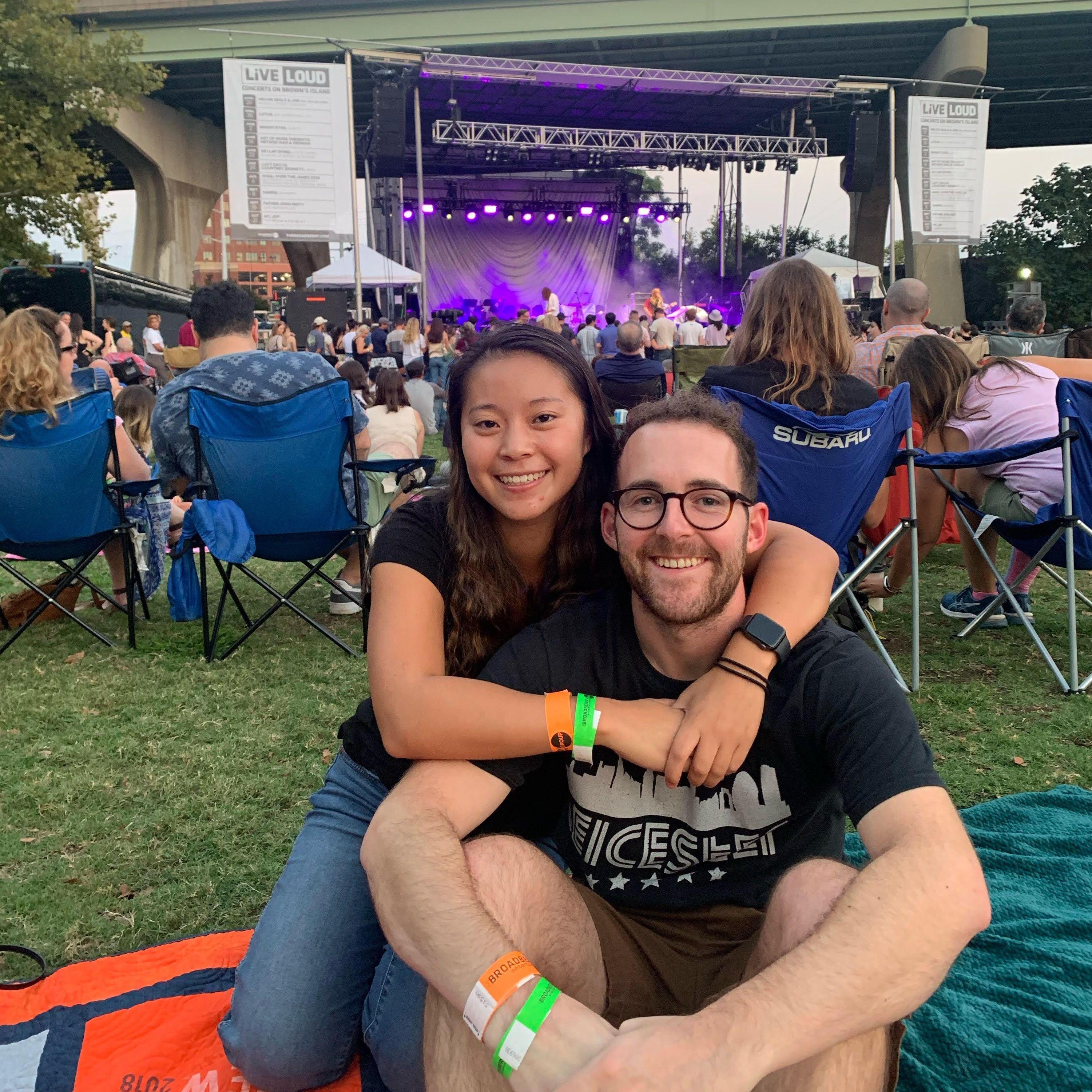 Father John Misty concert in Richmond - John's favorite artist