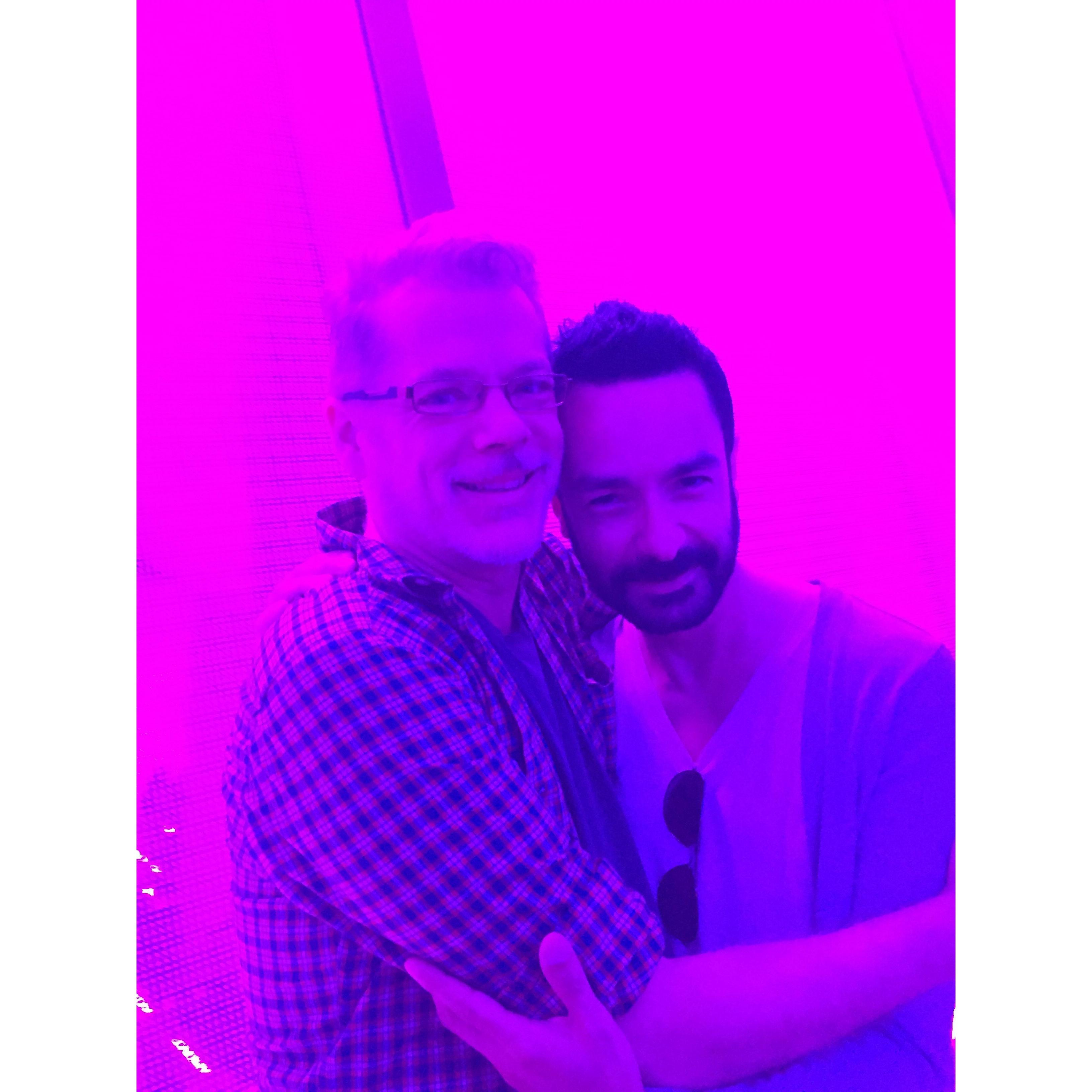 That time we were evidently trapped in an elevator. #vegas #cosmopolitan