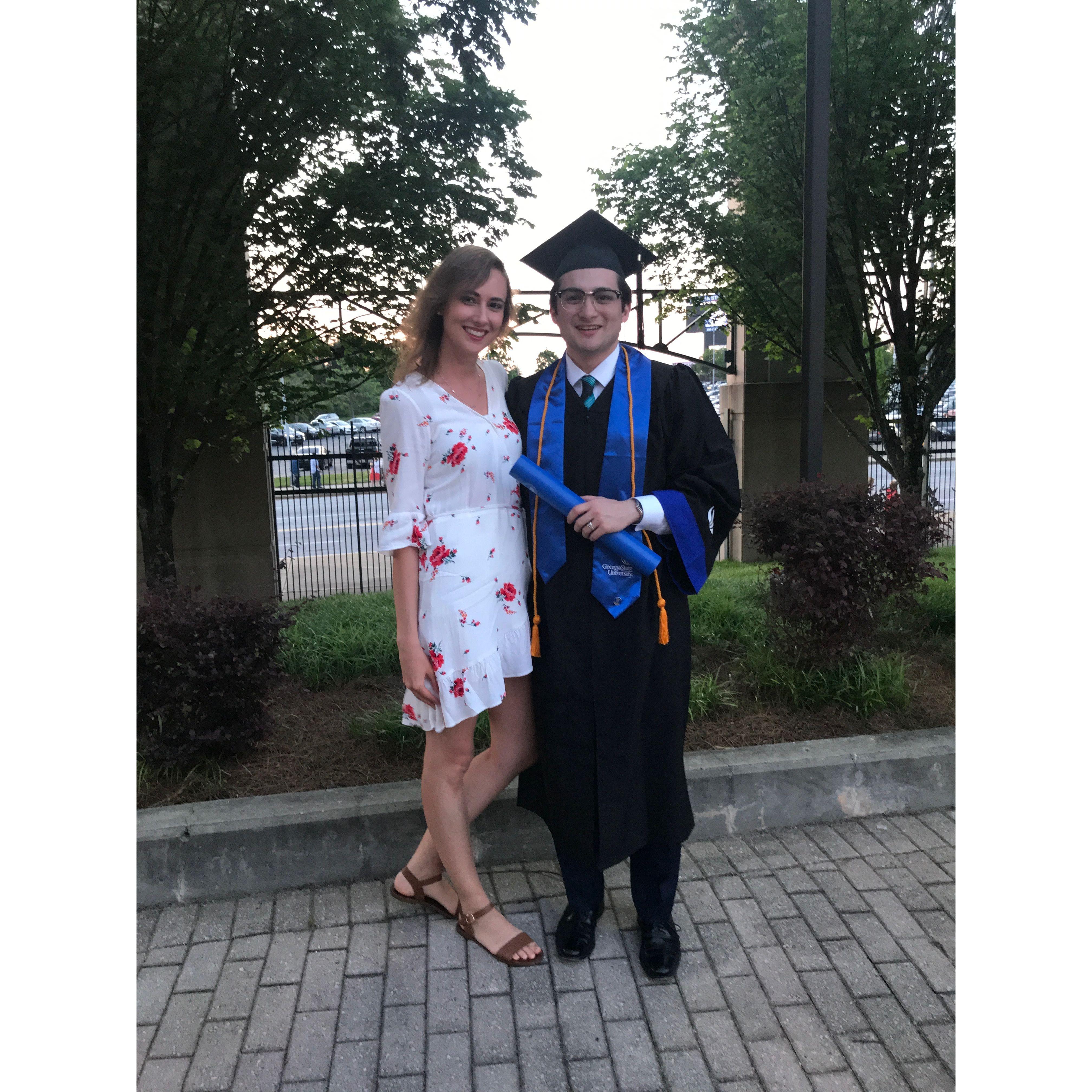 William's graduation in 2018