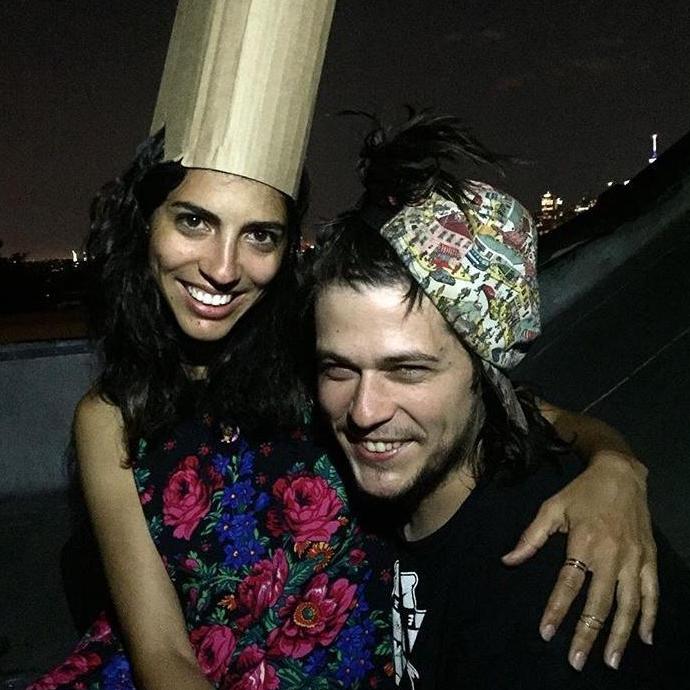 Jackie's 29th birthday party on a rooftop. 
(Brooklyn, 2016)