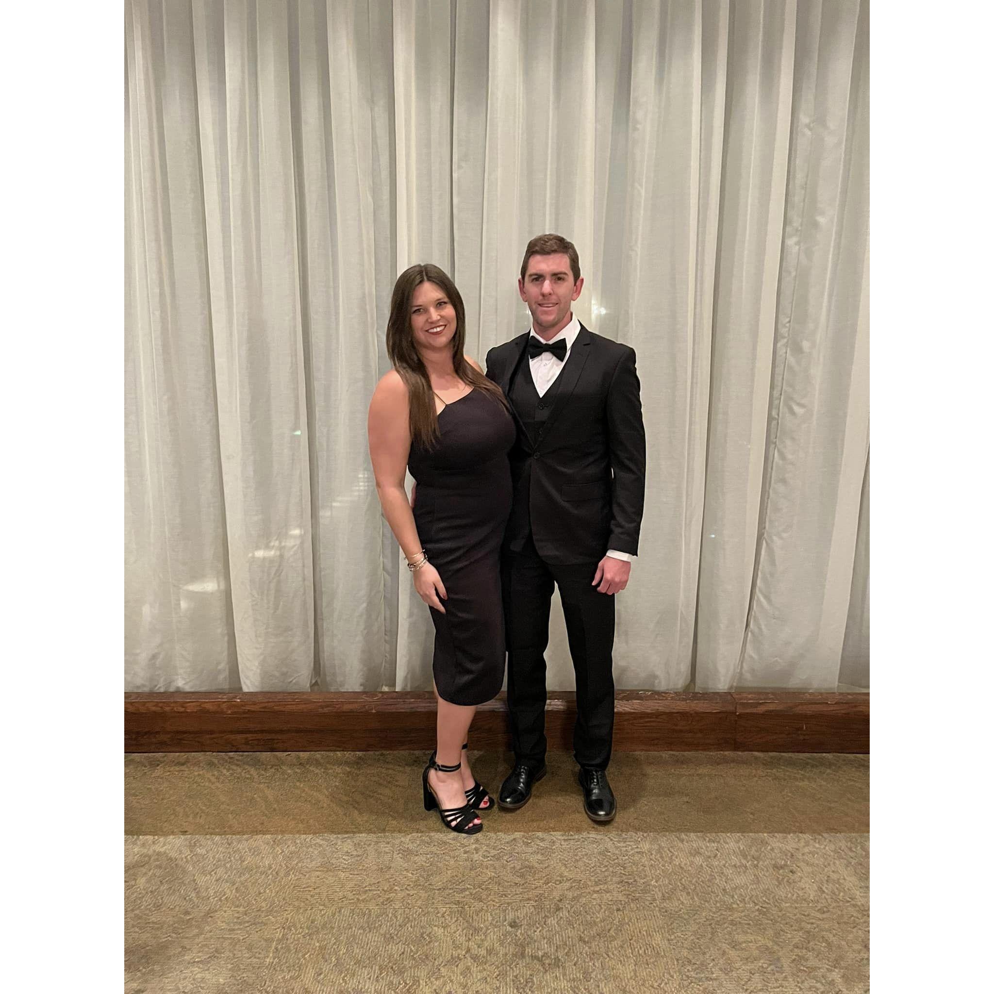 We dress up every now and then, but usually only for weddings
