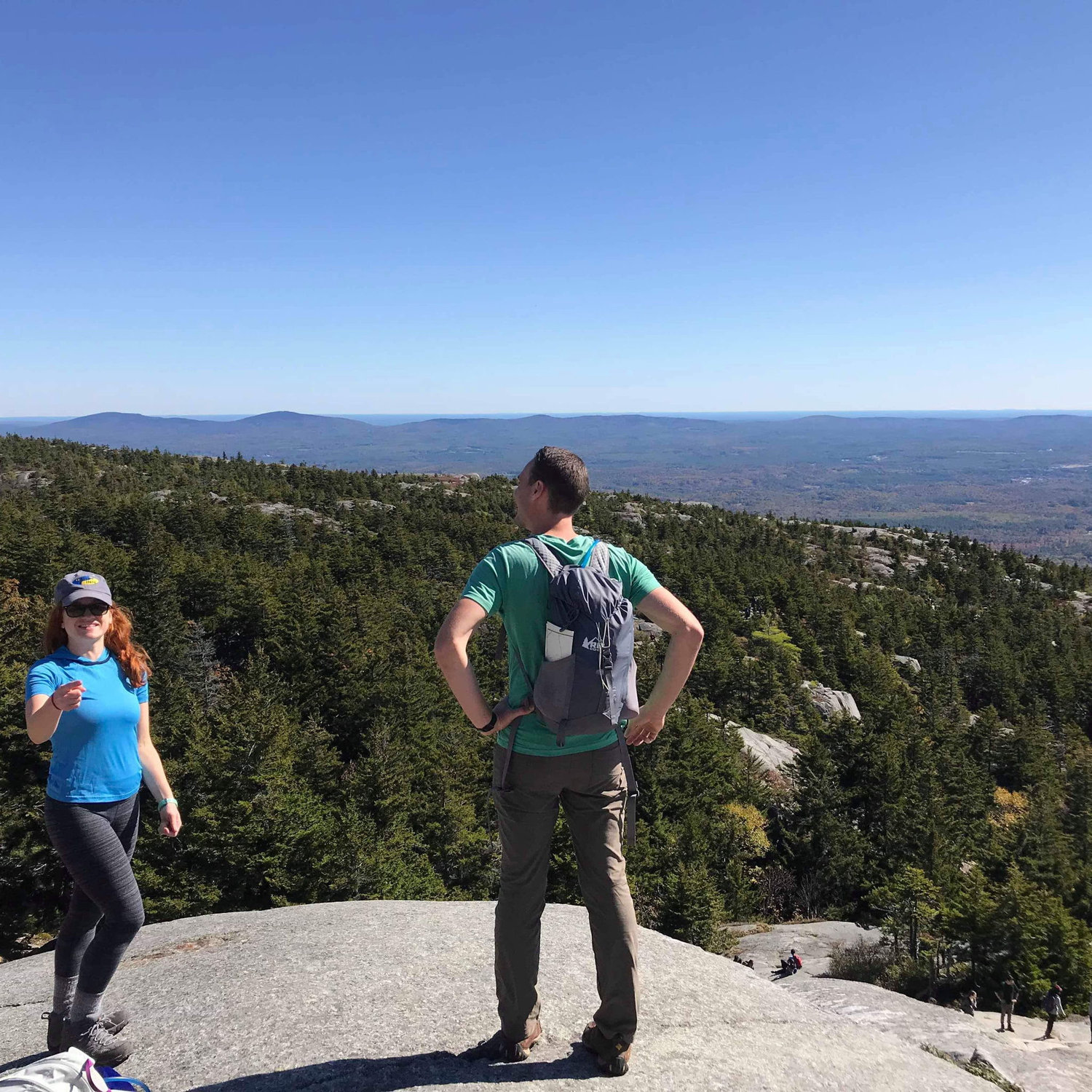 The day we really met ~ Mt. Monadnock hike!