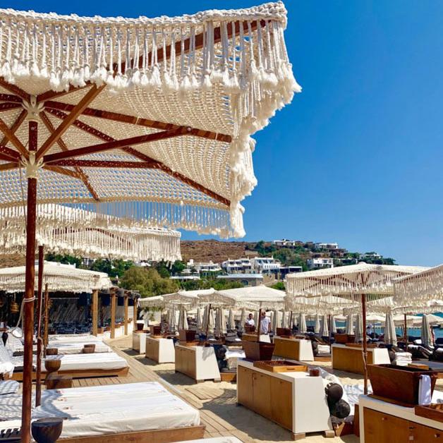 Honeymoon Mykonos, Greece Beach Club