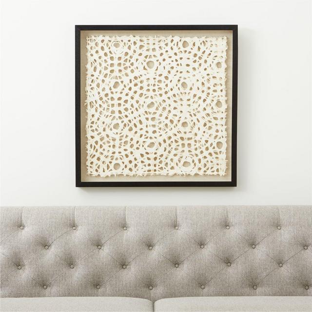 Natural Circles Paper Wall Art