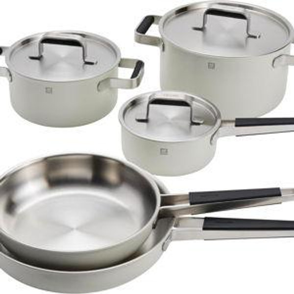 ZWILLING - Pure 8-Piece Stainless Steel Cookware Set